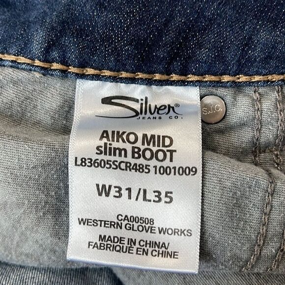 SILVER JEANS AIKO MID SLIM BOOT - Picture 11 of 12